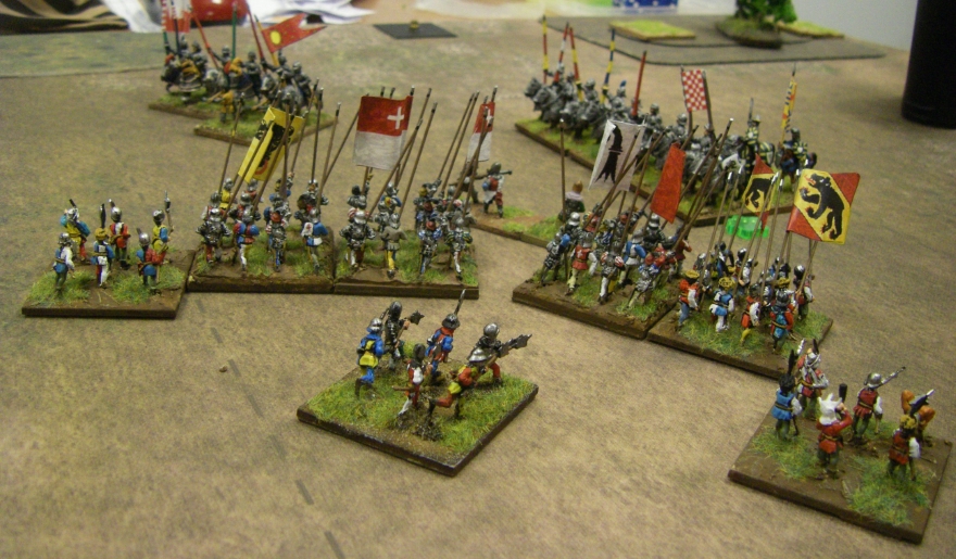 L'Art de la Guerre, Early Medieval to 1400: Swiss vs ThisArmy, 15mm