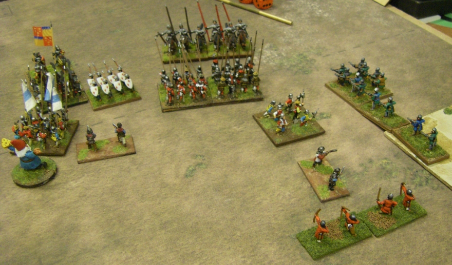 L'Art de la Guerre, Early Medieval to 1400: Swiss vs ThisArmy, 15mm